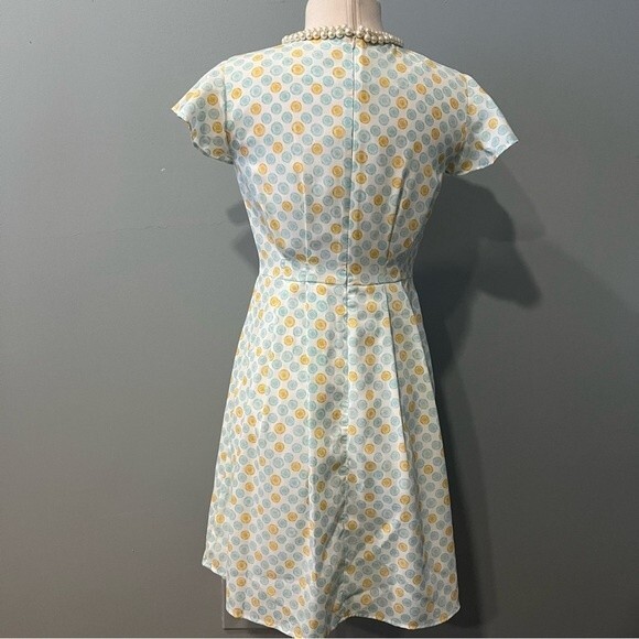 Jason Wu x Target Retro Wheel Print Pearl Neckline Dress Size 2 - Picture 5 of 9